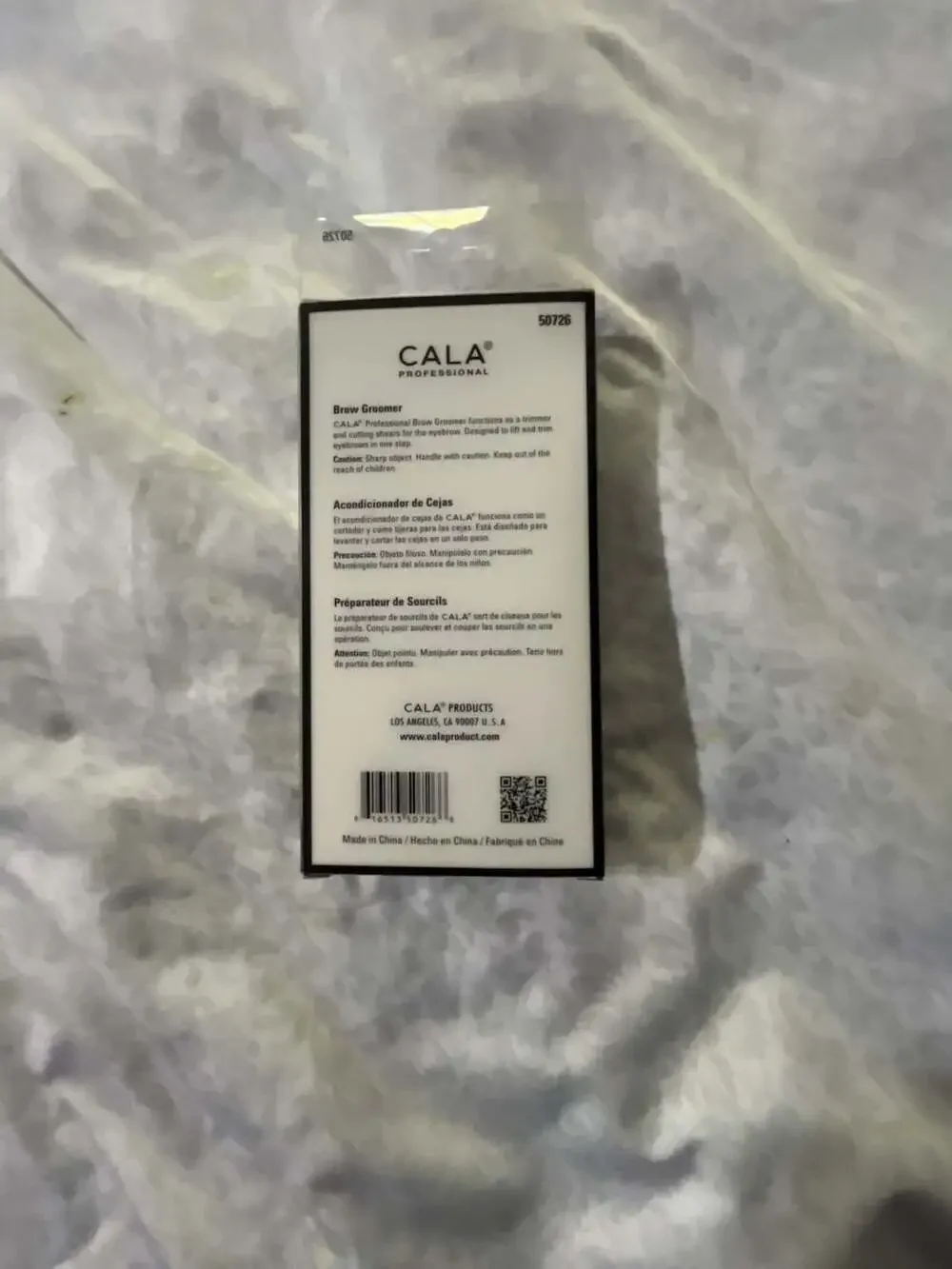 Cala Professional Brow Groomer #50726 with Detachable Comb